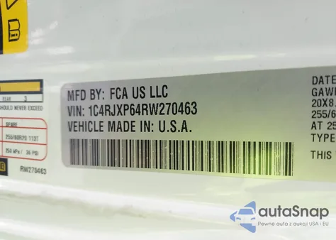 2024 Jeep Wrangler 4Xe Sahara 4Xe from USA, damaged, VIN 1C4RJXP64RW270463